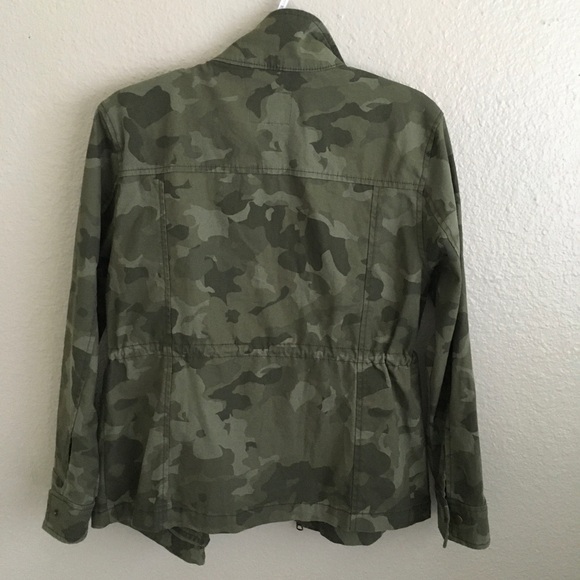 NWOT Old Navy Olive Camo Jacket XS - Picture 6 of 7